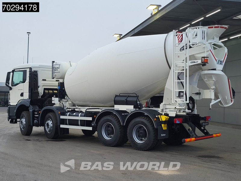 MAN TGS 41.440 8X4 NEW! 12m3 Stetter concrete mixer Big-Axle Steelsuspension Euro 6 - Camion malaxeur: photos 2 MAN TGS 41.440 8X4 NEW! 12m3 Stetter concrete mixer Big-Axle Steelsuspension Euro 6 - Camion malaxeur: photos 2
