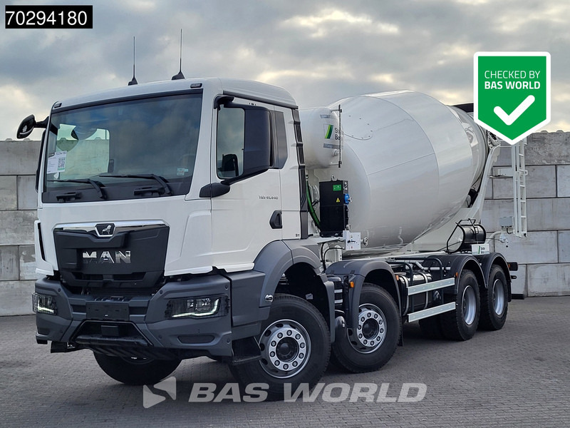 MAN TGS 41.440 8X4 New! 12m3 Schwing Mixer Big-Axle Steelsuspension Automatic Euro 6 - Camion malaxeur: photos 1 MAN TGS 41.440 8X4 New! 12m3 Schwing Mixer Big-Axle Steelsuspension Automatic Euro 6 - Camion malaxeur: photos 1