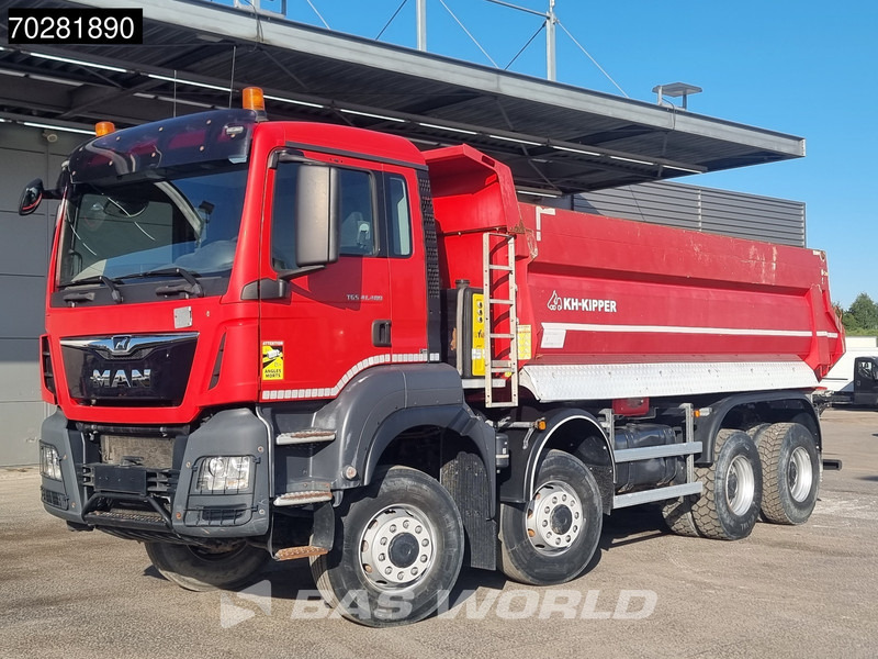 MAN TGS 41.480 8X8 8x8 Big-Axle Steelsuspension 20m3 Tipper Euro 6 - Camion benne: photos 3 MAN TGS 41.480 8X8 8x8 Big-Axle Steelsuspension 20m3 Tipper Euro 6 - Camion benne: photos 3