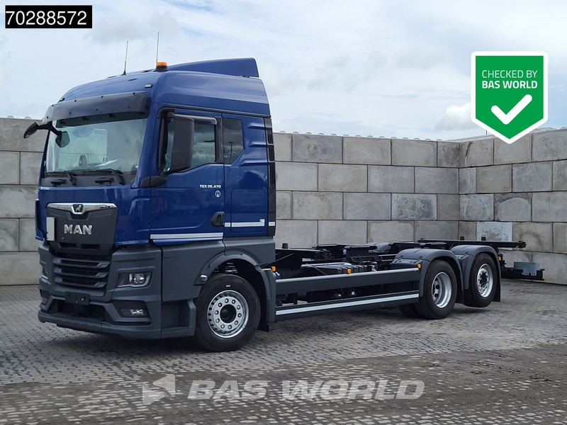 MAN TGX 26.470 6X2 BDF Retarder Lift+Steering-Axle ACC Euro 6 - Camion porte-conteneur/ Caisse mobile: photos 1 MAN TGX 26.470 6X2 BDF Retarder Lift+Steering-Axle ACC Euro 6 - Camion porte-conteneur/ Caisse mobile: photos 1