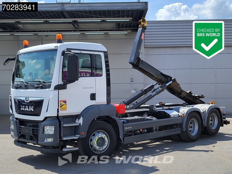 MAN TGX 28.460 6X2 Marrel AL20 S56 hooklift Automatic LiftAsche Euro 6 - Camion ampliroll: photos 1 MAN TGX 28.460 6X2 Marrel AL20 S56 hooklift Automatic LiftAsche Euro 6 - Camion ampliroll: photos 1