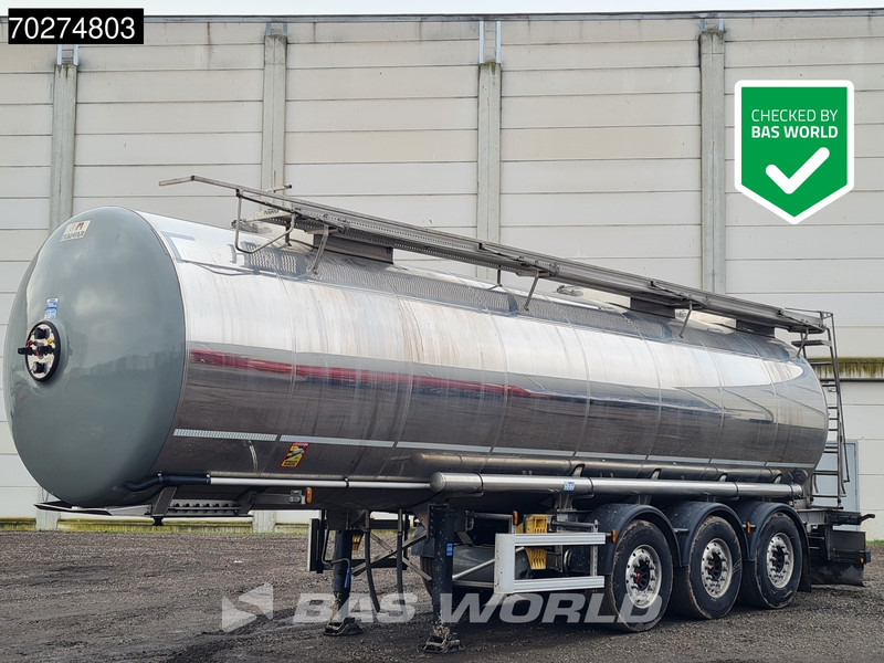 Magyar SR A1 Food 2 comp Inox steel Liftachse - Semi-remorque citerne: photos 1 Magyar SR A1 Food 2 comp Inox steel Liftachse - Semi-remorque citerne: photos 1