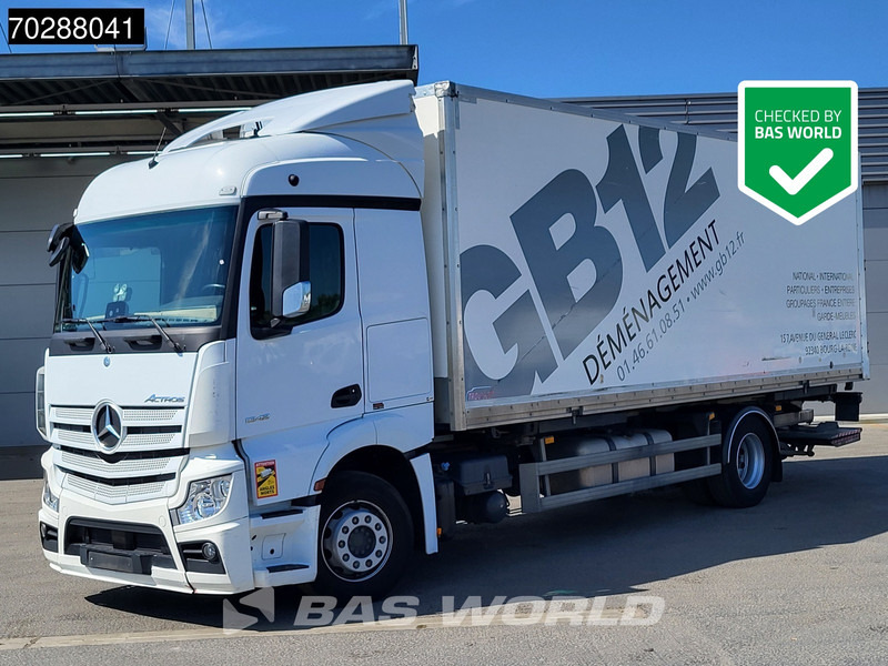 Mercedes-Benz Actros 1842 4X2 19tonner BDF box Ladebordwand Navi Automatic Euro 6 - Camion porte-conteneur/ Caisse mobile: photos 1 Mercedes-Benz Actros 1842 4X2 19tonner BDF box Ladebordwand Navi Automatic Euro 6 - Camion porte-conteneur/ Caisse mobile: photos 1