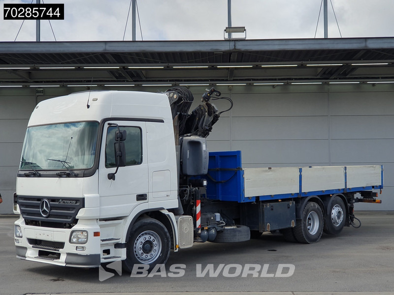 Mercedes-Benz Actros 2532 6X2 Fassi F330D3 Crane Kran Lift+steering Axle 3-Pedals Euro 3 - Camion plateau, Camion grue: photos 1 Mercedes-Benz Actros 2532 6X2 Fassi F330D3 Crane Kran Lift+steering Axle 3-Pedals Euro 3 - Camion plateau, Camion grue: photos 1