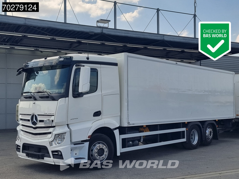 Mercedes-Benz Actros 2543 6X2 Lift+steering Axle Retarder ACC Navi Ladebordwand Euro 6 - Camion fourgon: photos 1 Mercedes-Benz Actros 2543 6X2 Lift+steering Axle Retarder ACC Navi Ladebordwand Euro 6 - Camion fourgon: photos 1
