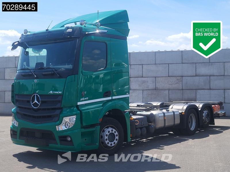 Mercedes-Benz Actros 2545 6X2 Retarder Lift+Steering Axle Euro 6 - Camion porte-conteneur/ Caisse mobile: photos 1 Mercedes-Benz Actros 2545 6X2 Retarder Lift+Steering Axle Euro 6 - Camion porte-conteneur/ Caisse mobile: photos 1