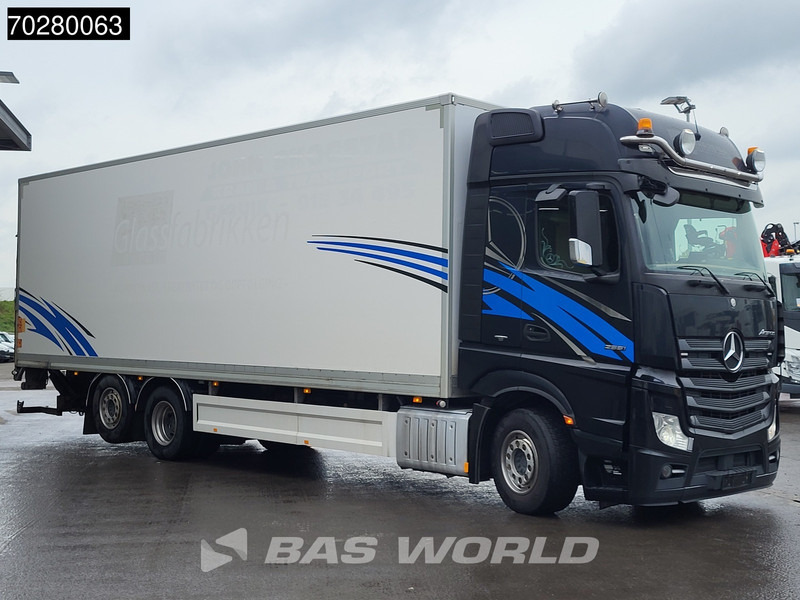 Mercedes-Benz Actros 2551 6X2 Lift+Lenkachse Ladebordwand Navi Xenon Euro 6 - Camion fourgon: photos 2 Mercedes-Benz Actros 2551 6X2 Lift+Lenkachse Ladebordwand Navi Xenon Euro 6 - Camion fourgon: photos 2