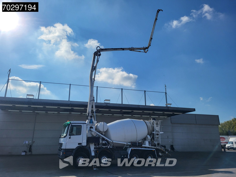 Mercedes-Benz Actros 3236 8X4 Mecbo M 23.3/100-BZ PUMI Big-Axle Steelsuspension 3-Pedals Euro 3 - Camion pompe: photos 5 Mercedes-Benz Actros 3236 8X4 Mecbo M 23.3/100-BZ PUMI Big-Axle Steelsuspension 3-Pedals Euro 3 - Camion pompe: photos 5
