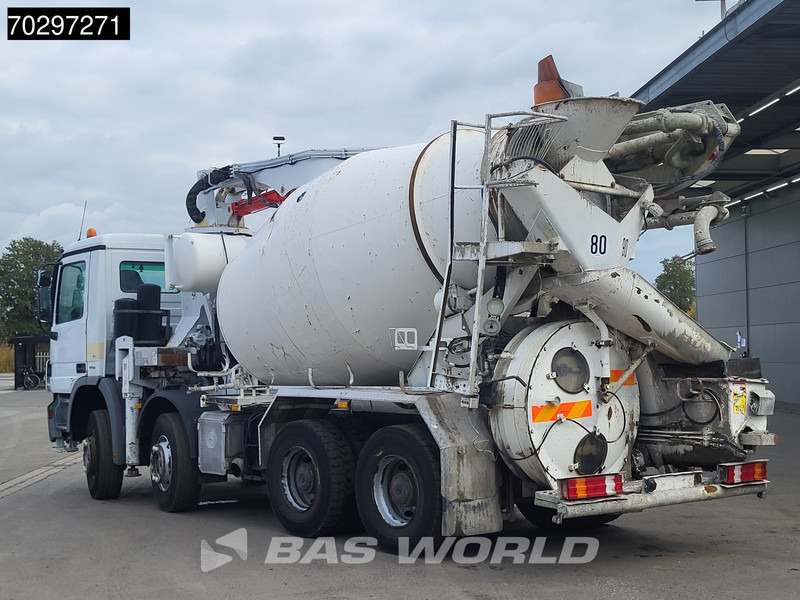 Mercedes-Benz Actros 3241 8X4 7m3 Putzmeister Mixer Big-Axle Steelsuspension 3-Pedals Pompe+Mixer Euro 4 - Camion pompe: photos 2 Mercedes-Benz Actros 3241 8X4 7m3 Putzmeister Mixer Big-Axle Steelsuspension 3-Pedals Pompe+Mixer Euro 4 - Camion pompe: photos 2