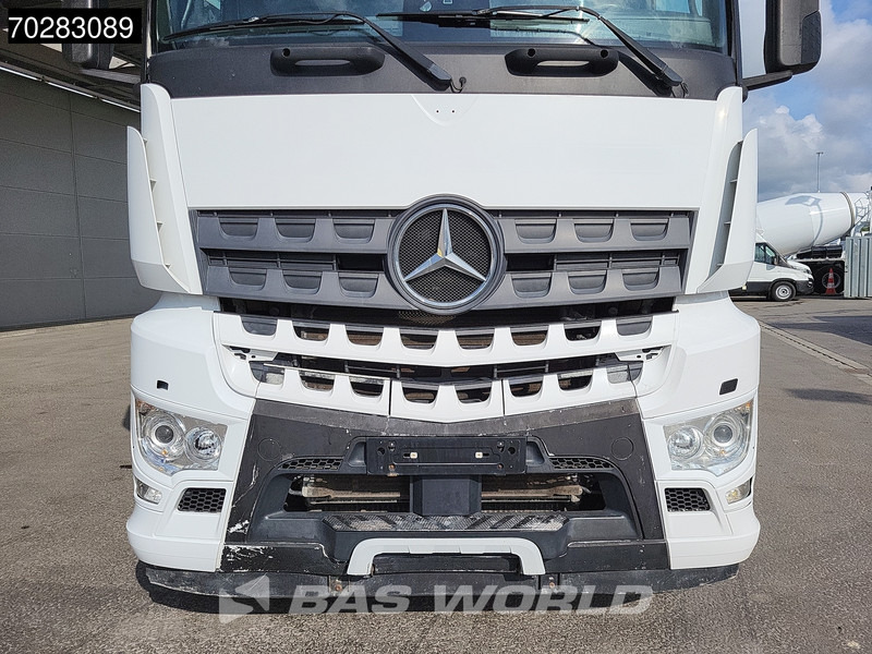 Camion ampliroll, Camion grue Mercedes-Benz Actros 3245 Actros 8X4 Palfinger PK22002 EH Crane 17tons hooklift Big-Axle Lift+Lenkachse Navi Euro 6: photos 15