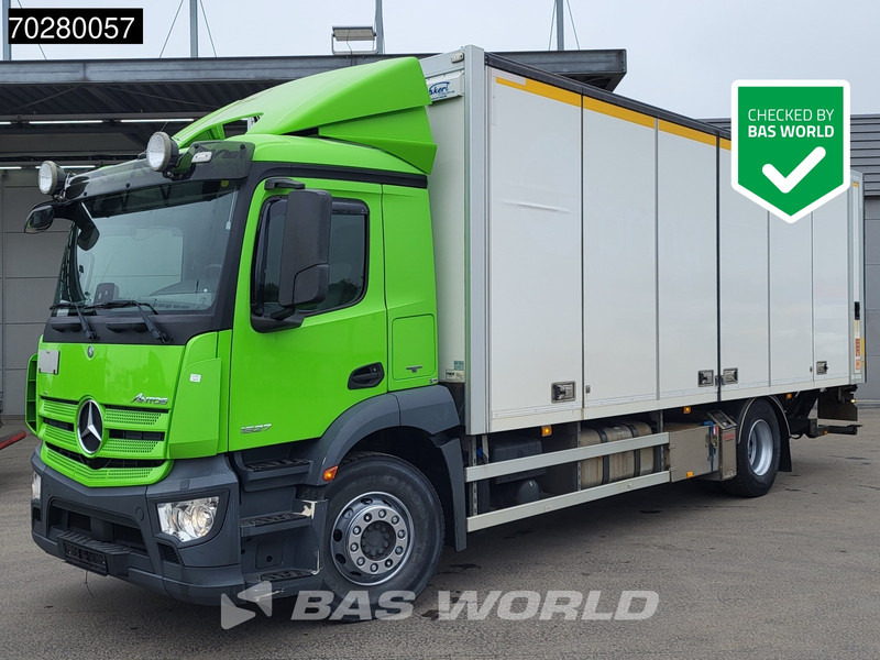 Mercedes-Benz Antos 1827 4X2 18tonner ADR Ladebordwand boxheater Euro 6 - Camion fourgon: photos 1 Mercedes-Benz Antos 1827 4X2 18tonner ADR Ladebordwand boxheater Euro 6 - Camion fourgon: photos 1
