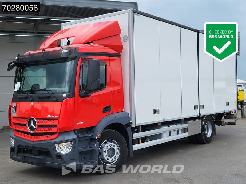 Mercedes-Benz Antos 1827 4X2 19tonner 2000kg Ladebordwand Automatic Euro 6 - Camion fourgon: photos 1 Mercedes-Benz Antos 1827 4X2 19tonner 2000kg Ladebordwand Automatic Euro 6 - Camion fourgon: photos 1