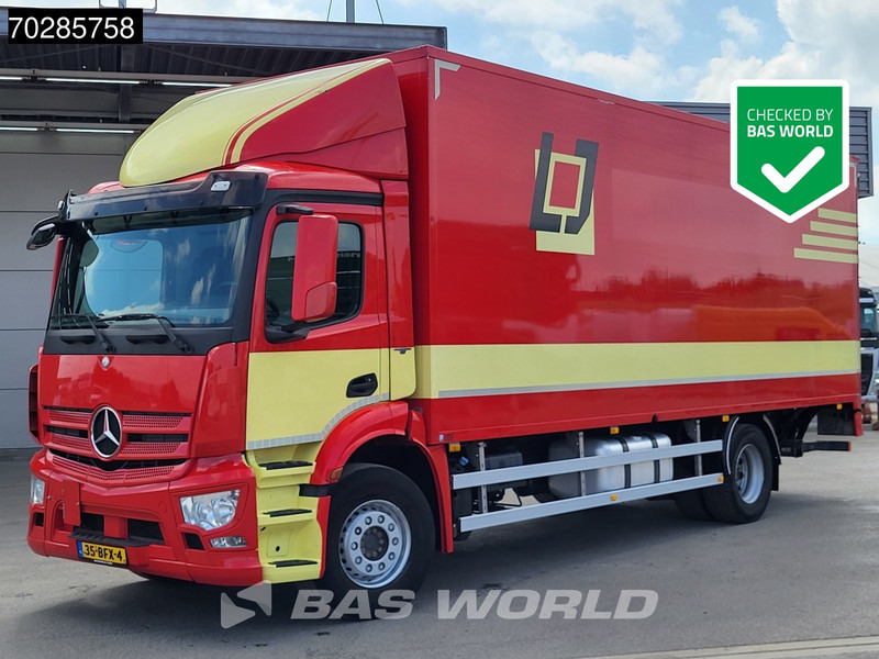 Mercedes-Benz Antos 1827 4X2 20.5t NL-Truck APK Automatic 2000kg Ladebordwand Euro 6 - Camion fourgon: photos 1 Mercedes-Benz Antos 1827 4X2 20.5t NL-Truck APK Automatic 2000kg Ladebordwand Euro 6 - Camion fourgon: photos 1