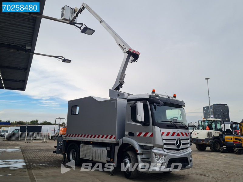 Mercedes-Benz Antos 1830 4X2 Hubarbeitsbühne 14.70m Time France VST 248 NF Navi Euro 6 - Camion grue: photos 5 Mercedes-Benz Antos 1830 4X2 Hubarbeitsbühne 14.70m Time France VST 248 NF Navi Euro 6 - Camion grue: photos 5