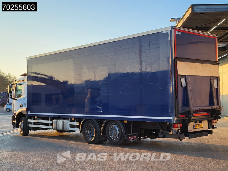Mercedes-Benz Antos 2533 6X2 26.5t NL-Truck 2000kg Ladebordwand Lift+Steering Axle Automatic EURO6 - Camion fourgon: photos 2 Mercedes-Benz Antos 2533 6X2 26.5t NL-Truck 2000kg Ladebordwand Lift+Steering Axle Automatic EURO6 - Camion fourgon: photos 2
