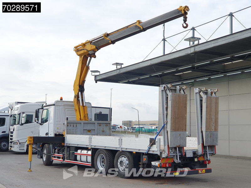 Mercedes-Benz Antos 2542 6X2 Fassi F330A023 Crane Kran Hydraulic ramps Retarder Lift+steering Euro 6 - Camion plateau, Camion grue: photos 2 Mercedes-Benz Antos 2542 6X2 Fassi F330A023 Crane Kran Hydraulic ramps Retarder Lift+steering Euro 6 - Camion plateau, Camion grue: photos 2
