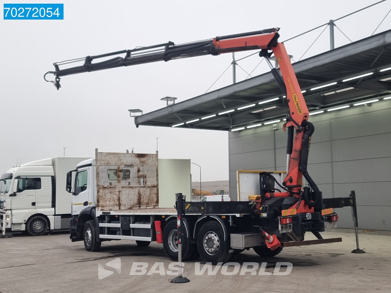 Mercedes-Benz Arocs 2536 6X2 Palfinger PK 16002 Crane Lenkasche Euro 6 - Camion plateau, Camion grue: photos 2 Mercedes-Benz Arocs 2536 6X2 Palfinger PK 16002 Crane Lenkasche Euro 6 - Camion plateau, Camion grue: photos 2
