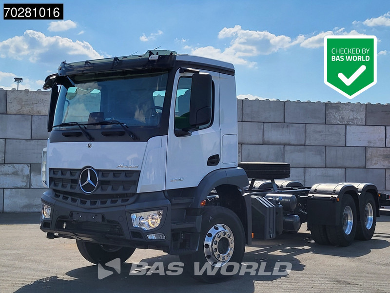 Mercedes-Benz Arocs 2640 6X4 NEW chassis Steel suspension Big-Axle Alcoa Automatic Euro 6 - Châssis cabine: photos 1 Mercedes-Benz Arocs 2640 6X4 NEW chassis Steel suspension Big-Axle Alcoa Automatic Euro 6 - Châssis cabine: photos 1