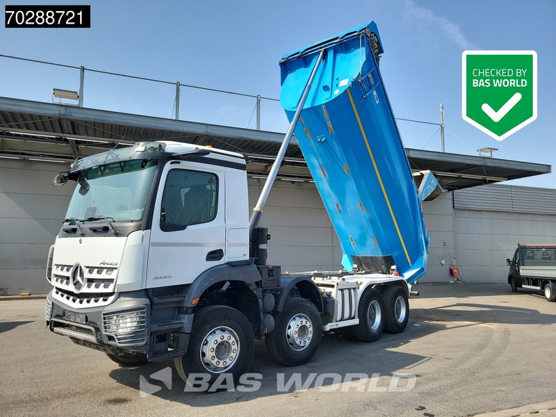 Mercedes-Benz Arocs 3243 8X4 20m3 Bennens Marrel Steelsuspension Big-Axle MirrorCam Automatic Euro 6 - Camion benne: photos 1 Mercedes-Benz Arocs 3243 8X4 20m3 Bennens Marrel Steelsuspension Big-Axle MirrorCam Automatic Euro 6 - Camion benne: photos 1