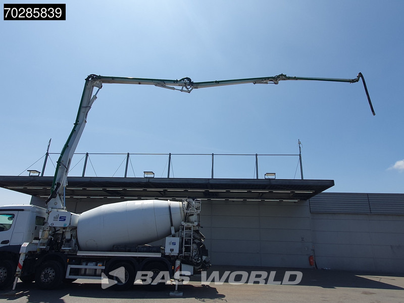 Mercedes-Benz Arocs 3243 8X4 Sermac Twinstar 4Z28 PUMI 9m3 Steelsuspension Big-Axle Euro 6 - Camion pompe: photos 5 Mercedes-Benz Arocs 3243 8X4 Sermac Twinstar 4Z28 PUMI 9m3 Steelsuspension Big-Axle Euro 6 - Camion pompe: photos 5