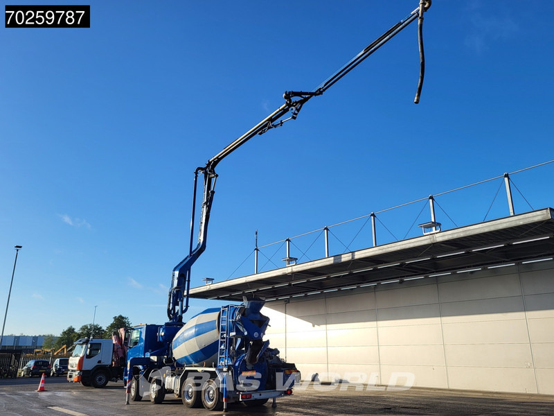 Mercedes-Benz Arocs 3251 8X4 PUMI Putzmeister TMM 24 + Liebherr 7m3 Mixer Retarder Euro 6 - Camion pompe: photos 2 Mercedes-Benz Arocs 3251 8X4 PUMI Putzmeister TMM 24 + Liebherr 7m3 Mixer Retarder Euro 6 - Camion pompe: photos 2