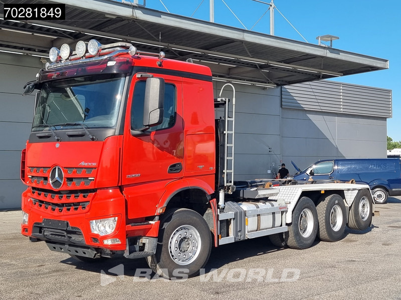 Crédit-bail Mercedes-Benz Arocs 3258 8X4 24t Hiab XR24SL5924 Retarder Big-Axle Lift-Lenkachse Euro 6 Mercedes-Benz Arocs 3258 8X4 24t Hiab XR24SL5924 Retarder Big-Axle Lift-Lenkachse Euro 6: photos 7