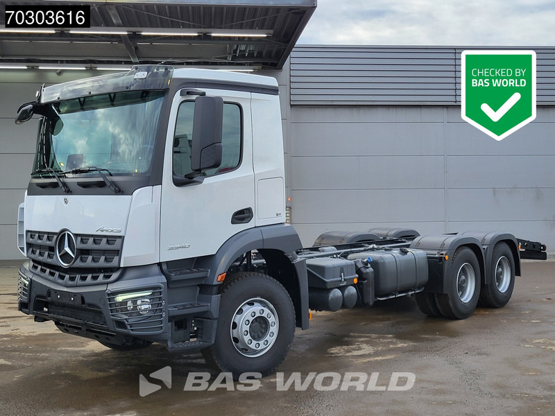 Mercedes-Benz Arocs 3340 6X4 NEW! Euro 5 Full Steel Big Axle Automatic - Châssis cabine: photos 1 Mercedes-Benz Arocs 3340 6X4 NEW! Euro 5 Full Steel Big Axle Automatic - Châssis cabine: photos 1