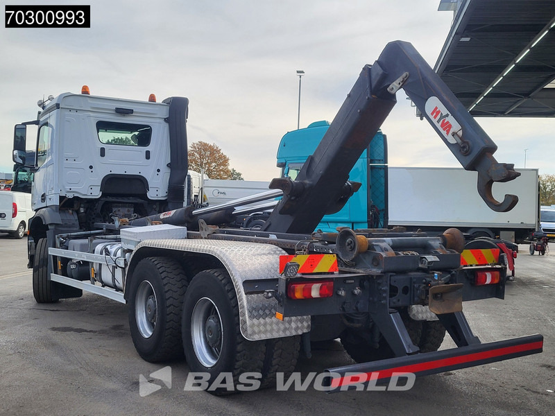 Mercedes-Benz Arocs 3342 6X4 HYVA 26-62-S Hooklift Big-Axle Automatic Euro 6 - Camion ampliroll: photos 2 Mercedes-Benz Arocs 3342 6X4 HYVA 26-62-S Hooklift Big-Axle Automatic Euro 6 - Camion ampliroll: photos 2