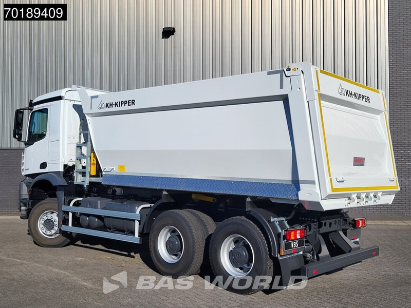 Mercedes-Benz Arocs 3345 6X4 NEW! 18m3 KH-Kipper Automatic Full Steel suspension Big-Axle Euro 3 - Camion benne: photos 3 Mercedes-Benz Arocs 3345 6X4 NEW! 18m3 KH-Kipper Automatic Full Steel suspension Big-Axle Euro 3 - Camion benne: photos 3