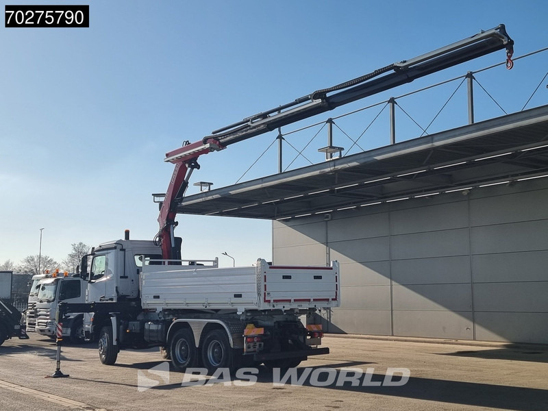 Mercedes-Benz Arocs 3348 6X6 Full Steel Retarder Fassi 25T/M Crane Kran Euro 6 - Camion benne, Camion grue: photos 2 Mercedes-Benz Arocs 3348 6X6 Full Steel Retarder Fassi 25T/M Crane Kran Euro 6 - Camion benne, Camion grue: photos 2