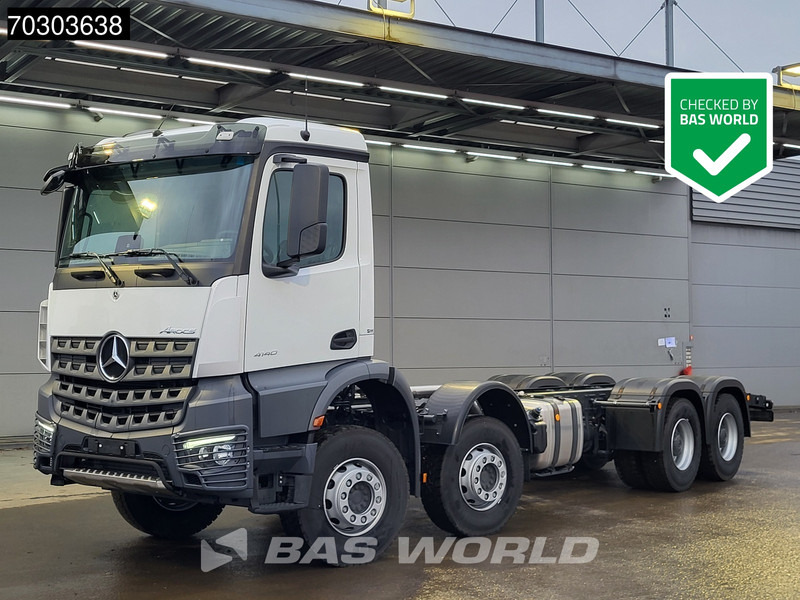 Mercedes-Benz Arocs 4140 8X4 NEW! Chassis Automatic Steelsuspension Euro 5 - Châssis cabine: photos 1 Mercedes-Benz Arocs 4140 8X4 NEW! Chassis Automatic Steelsuspension Euro 5 - Châssis cabine: photos 1