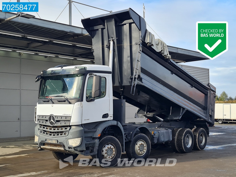 Mercedes-Benz Arocs 4142 8X4 24m3 Tipper Big-Axle Steelsuspension Euro 6 - Camion benne: photos 1 Mercedes-Benz Arocs 4142 8X4 24m3 Tipper Big-Axle Steelsuspension Euro 6 - Camion benne: photos 1