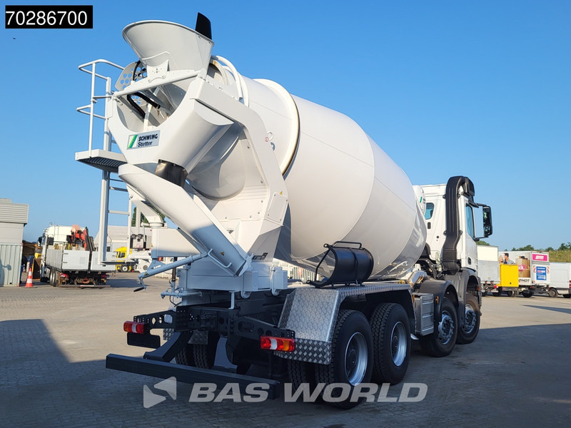 Mercedes-Benz Arocs 4142 8X4 NEW! 10m3 SchwingStetter Mixer Manual Steel suspension BigAxle Euro3 - Camion malaxeur: photos 5 Mercedes-Benz Arocs 4142 8X4 NEW! 10m3 SchwingStetter Mixer Manual Steel suspension BigAxle Euro3 - Camion malaxeur: photos 5