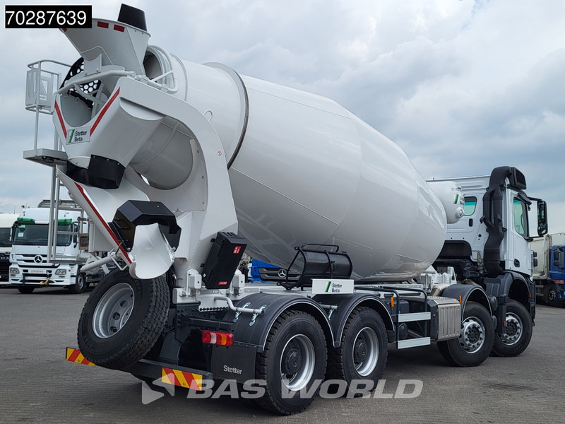 Mercedes-Benz Arocs 4142 8X4 NEW! 12m3 Stetter Mixer Steelsuspension Automatic Big-Axle Euro 6 - Camion malaxeur: photos 5 Mercedes-Benz Arocs 4142 8X4 NEW! 12m3 Stetter Mixer Steelsuspension Automatic Big-Axle Euro 6 - Camion malaxeur: photos 5
