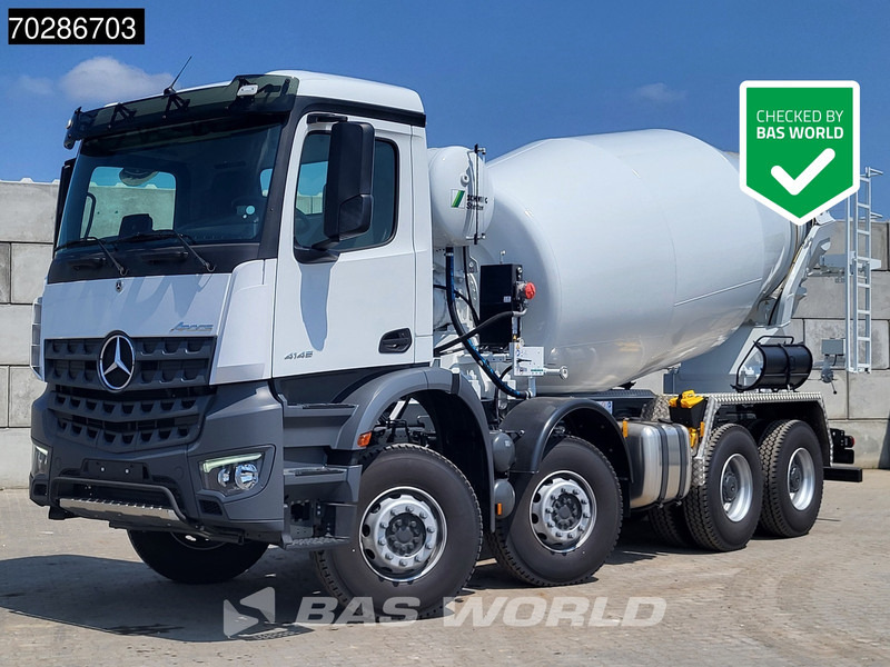Mercedes-Benz Arocs 4145 8X4 NEW! 10m3 Schwing Stetter Mixer Big-Axle Manual Euro 3 - Camion malaxeur: photos 1 Mercedes-Benz Arocs 4145 8X4 NEW! 10m3 Schwing Stetter Mixer Big-Axle Manual Euro 3 - Camion malaxeur: photos 1