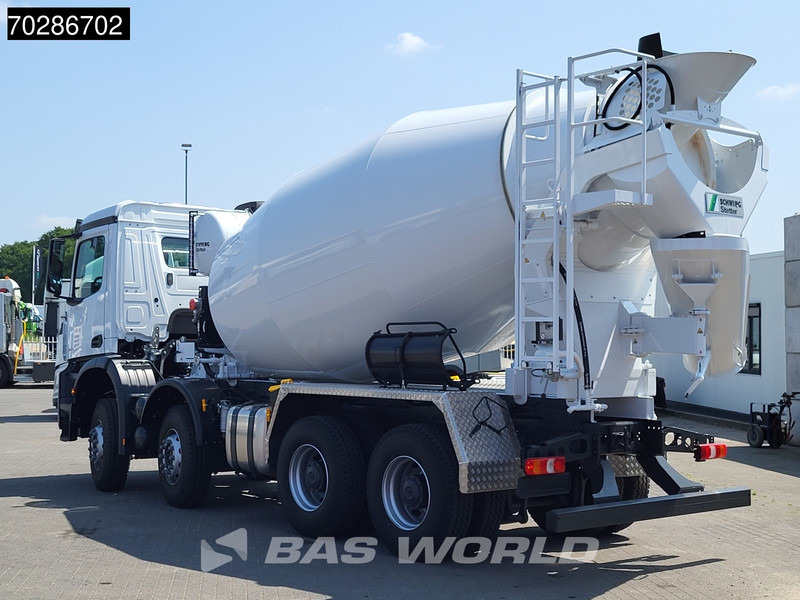Mercedes-Benz Arocs 4145 8X4 NEW! 11m3 Schwing Stetter Mixer Manual Big-Axle Steel suspension Euro 3 - Camion malaxeur: photos 2 Mercedes-Benz Arocs 4145 8X4 NEW! 11m3 Schwing Stetter Mixer Manual Big-Axle Steel suspension Euro 3 - Camion malaxeur: photos 2