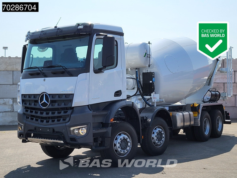 Mercedes-Benz Arocs 4245 8X4 NEW! 13m3 Schwing Stetter mixer Big-Axle Manual Euro 3 - Camion malaxeur: photos 1 Mercedes-Benz Arocs 4245 8X4 NEW! 13m3 Schwing Stetter mixer Big-Axle Manual Euro 3 - Camion malaxeur: photos 1