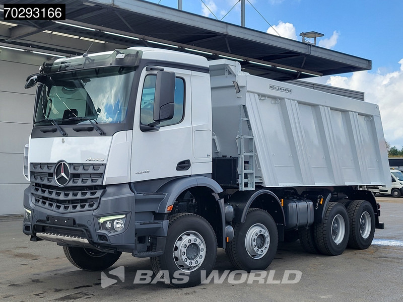 Mercedes-Benz Arocs 4245 8X4 New! 22m3 Meiller Kipper Big-Axle Steelsuspension Manual Euro 3 - Camion benne: photos 5 Mercedes-Benz Arocs 4245 8X4 New! 22m3 Meiller Kipper Big-Axle Steelsuspension Manual Euro 3 - Camion benne: photos 5