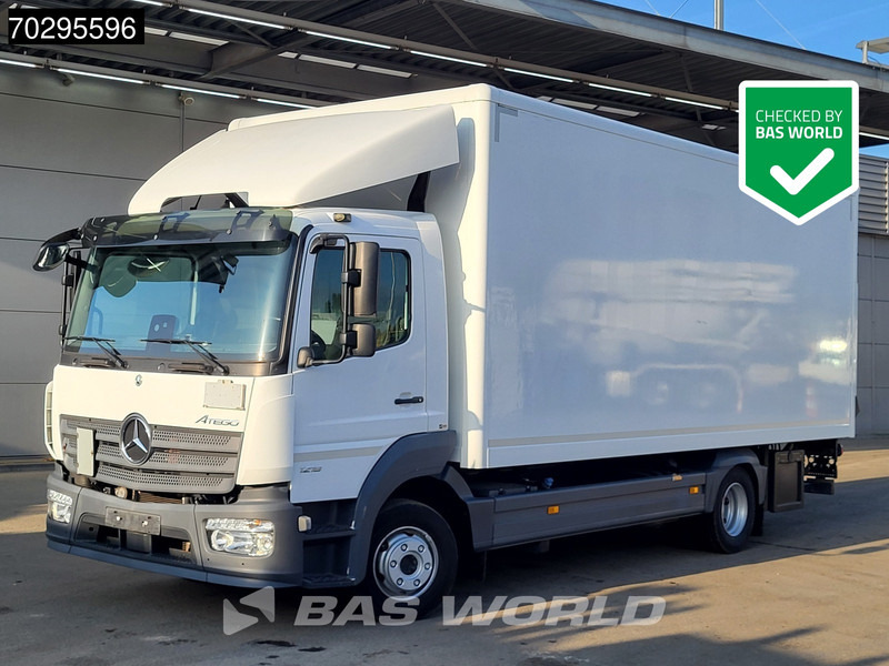 Mercedes-Benz Atego 1218 4X2 12tonner 1500kg Ladebordwand Automatic Euro 6 - Camion fourgon: photos 1 Mercedes-Benz Atego 1218 4X2 12tonner 1500kg Ladebordwand Automatic Euro 6 - Camion fourgon: photos 1