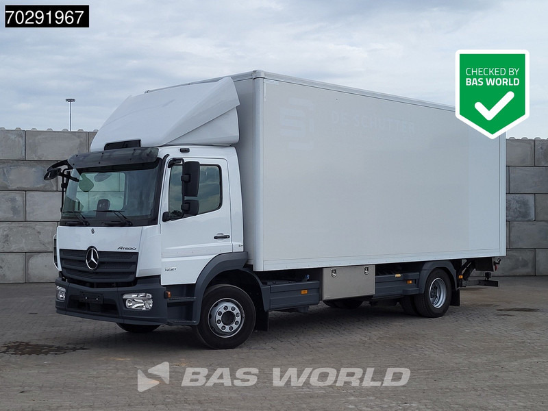 Mercedes-Benz Atego 1221 Atego 4X2 1500kg Ladebordwand Automatic Navi Euro 6 - Camion fourgon: photos 1 Mercedes-Benz Atego 1221 Atego 4X2 1500kg Ladebordwand Automatic Navi Euro 6 - Camion fourgon: photos 1