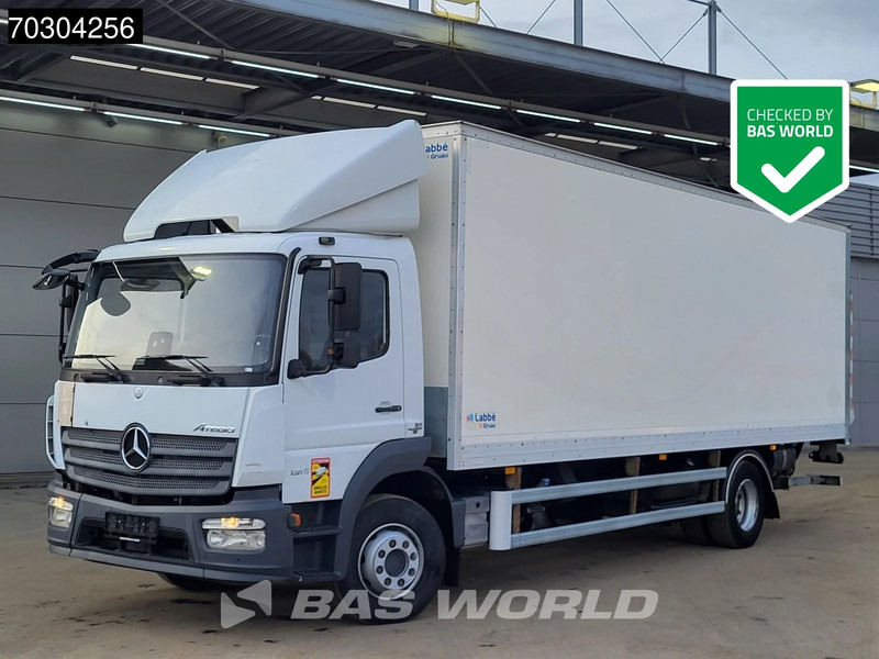 Mercedes-Benz Atego 1318 4X2 13.5tonner ADR Automatic 1500kg Ladebordwand Euro 6 - Camion fourgon: photos 1 Mercedes-Benz Atego 1318 4X2 13.5tonner ADR Automatic 1500kg Ladebordwand Euro 6 - Camion fourgon: photos 1