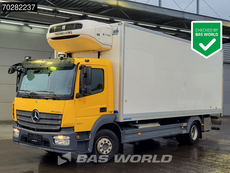 Mercedes-Benz Atego 1324 Atego 4X2 13.5tonner Thermo King T-1200 R Ladebordwand Automatic Euro 6 - Camion frigorifique: photos 1 Mercedes-Benz Atego 1324 Atego 4X2 13.5tonner Thermo King T-1200 R Ladebordwand Automatic Euro 6 - Camion frigorifique: photos 1