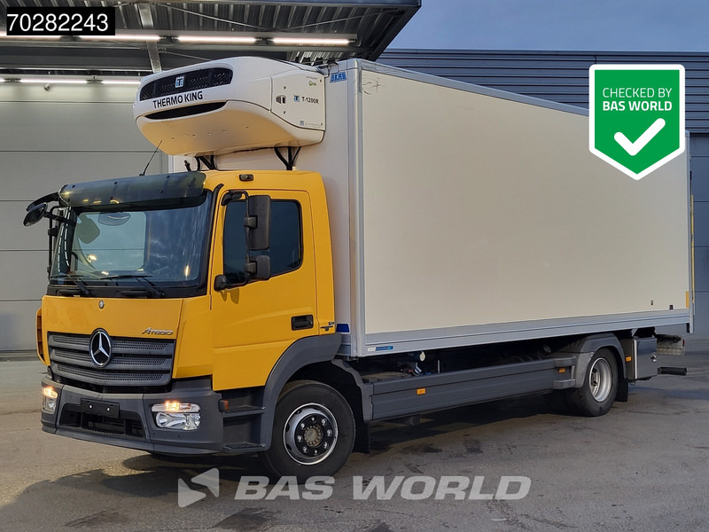 Mercedes-Benz Atego 1324 Atego 4X2 13.5tonner Thermo-King T-1200R 1500kg Ladebordwand Euro 6 - Camion frigorifique: photos 1 Mercedes-Benz Atego 1324 Atego 4X2 13.5tonner Thermo-King T-1200R 1500kg Ladebordwand Euro 6 - Camion frigorifique: photos 1