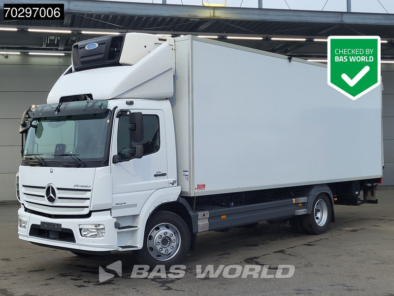 Mercedes-Benz Atego 1624 4X2 16tonner Carrier Supra 1250 Mt 2000kg Ladebordwand Automatic - Camion frigorifique: photos 1 Mercedes-Benz Atego 1624 4X2 16tonner Carrier Supra 1250 Mt 2000kg Ladebordwand Automatic - Camion frigorifique: photos 1