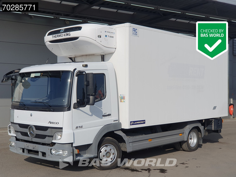 Mercedes-Benz Atego 816 4X2 Thermo King T-800R Lamberet Manual Ladebordwand Euro 5 - Camion frigorifique: photos 1 Mercedes-Benz Atego 816 4X2 Thermo King T-800R Lamberet Manual Ladebordwand Euro 5 - Camion frigorifique: photos 1