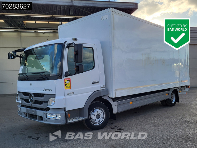 Mercedes-Benz Atego 818 4X2 8tonner 1500kg Ladebordwand Automatic Euro 5 - Camion fourgon: photos 1 Mercedes-Benz Atego 818 4X2 8tonner 1500kg Ladebordwand Automatic Euro 5 - Camion fourgon: photos 1
