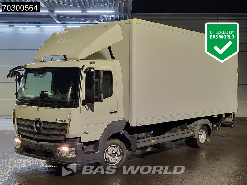 Mercedes-Benz Atego 818 4X2 8tonner 1500kg Ladebordwand Automatic Euro 6 - Camion fourgon: photos 1 Mercedes-Benz Atego 818 4X2 8tonner 1500kg Ladebordwand Automatic Euro 6 - Camion fourgon: photos 1