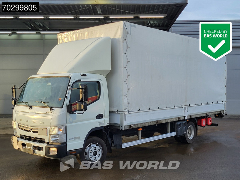 Mitsubishi Fuso 7C 18 4X2 Steelsuspension 1000kg Ladebordwand Automatic Euro 6 - Camion à rideaux coulissants: photos 1 Mitsubishi Fuso 7C 18 4X2 Steelsuspension 1000kg Ladebordwand Automatic Euro 6 - Camion à rideaux coulissants: photos 1