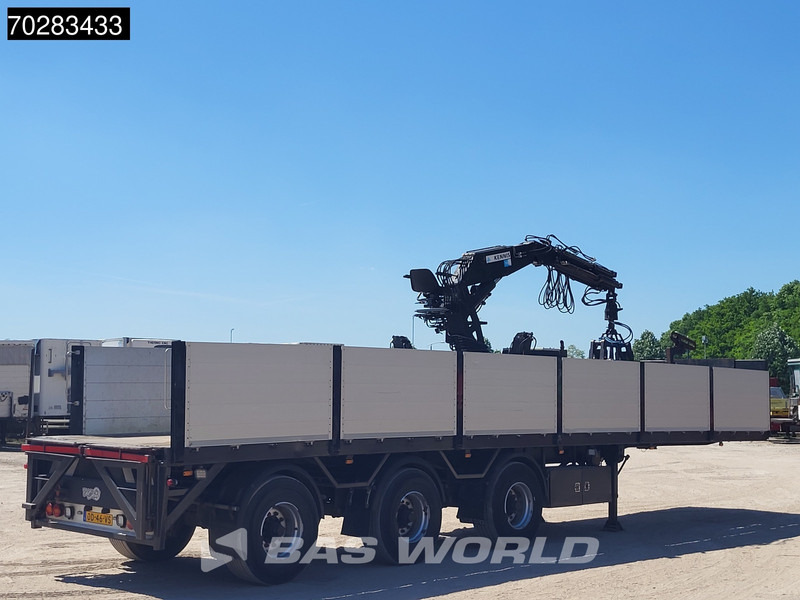 Pacton TPD347 TUV 02/26 2x Steering Axle Crane 16R - Semi-remorque plateau: photos 5 Pacton TPD347 TUV 02/26 2x Steering Axle Crane 16R - Semi-remorque plateau: photos 5