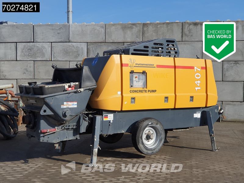 Putzmeister BSA 1407 D5 CONCRETE PUMP - Camion pompe: photos 1 Putzmeister BSA 1407 D5 CONCRETE PUMP - Camion pompe: photos 1